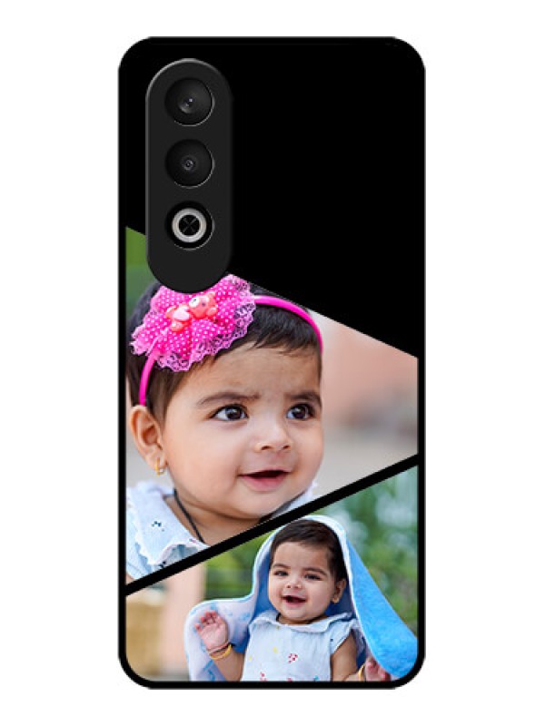 Custom OnePlus Nord CE 4 Custom Glass Phone CaseSemi Cut Design