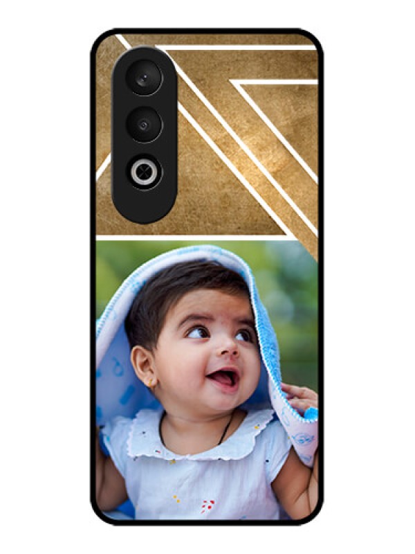 Custom OnePlus Nord CE 4 Custom Glass Phone CaseGradient Abstract Texture Design