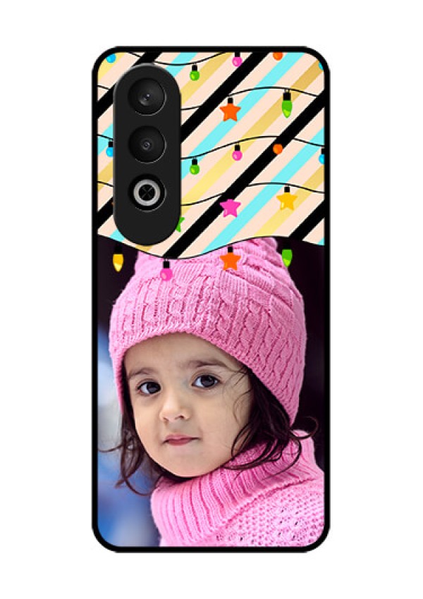OnePlus Nord CE 4 Custom Glass Phone CaseLights Hanging Design