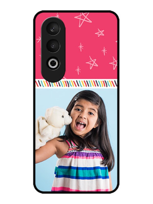 Custom OnePlus Nord CE 4 Custom Glass Phone CaseLine Art Design