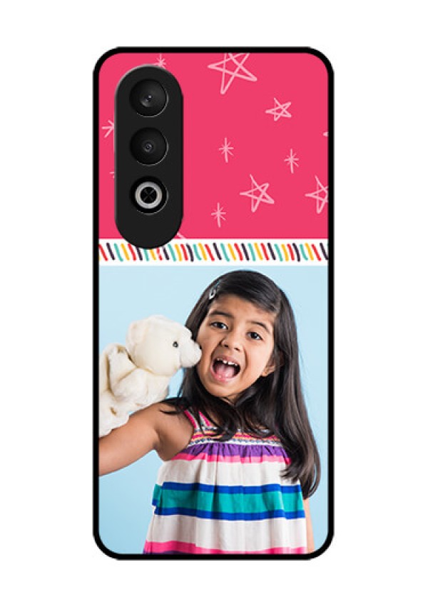 OnePlus Nord CE 4 Custom Glass Phone CaseLine Art Design