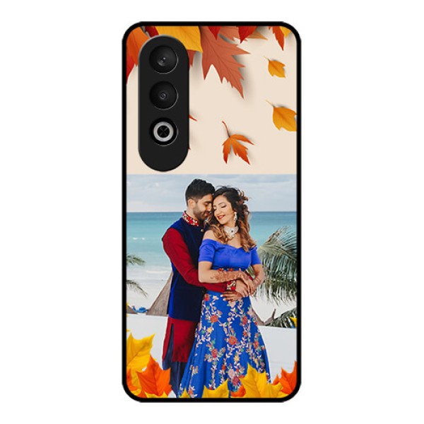 OnePlus Nord CE 4 Custom Glass Phone CaseAutumn Maple Leaves Design OnePlus Nord CE 4 Custom Glass Phone CaseAutumn Maple Leaves Design