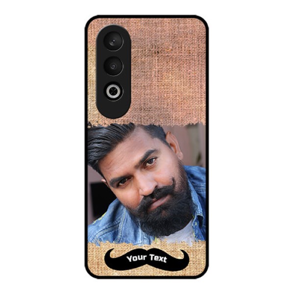 OnePlus Nord CE 4 Custom Glass Phone CaseWith Texture Design