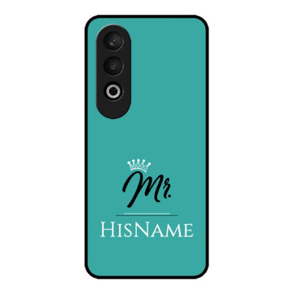 OnePlus Nord CE 4 Custom Glass Phone CaseMr With Name Design