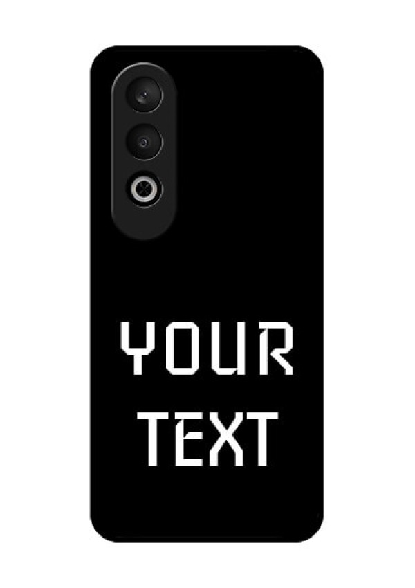 OnePlus Nord CE 4 Custom Glass Phone CaseYour Name Design