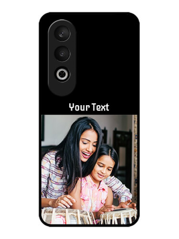 Custom OnePlus Nord CE 4 Custom Glass Phone CasePhoto With Name Design