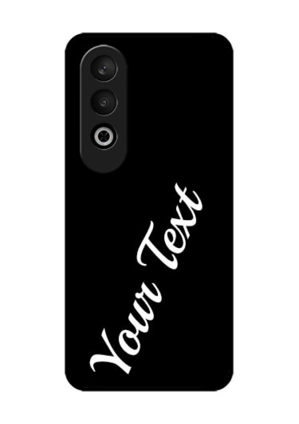OnePlus Nord CE 4 Custom Glass Phone CaseWith Your Name Design