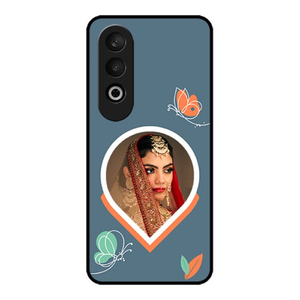 OnePlus Nord CE 4 Custom Glass Phone CaseDroplet Butterflies Design