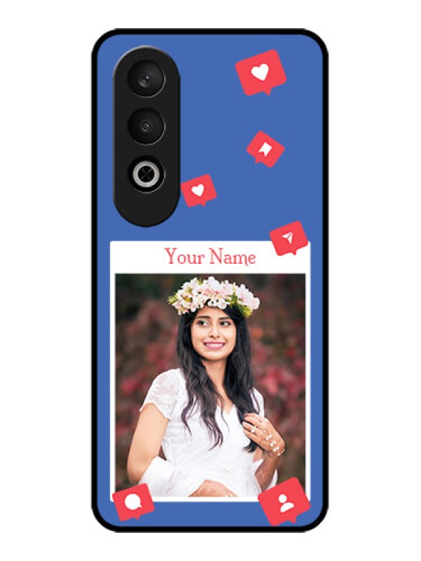 Custom OnePlus Nord CE 4 Custom Glass Phone CaseLike Share And Comment Design