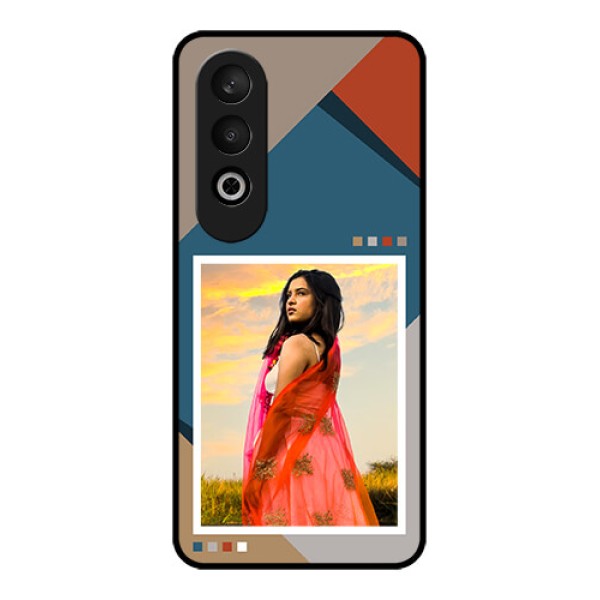OnePlus Nord CE 4 Custom Glass Phone CaseRetro Color Pallet Design