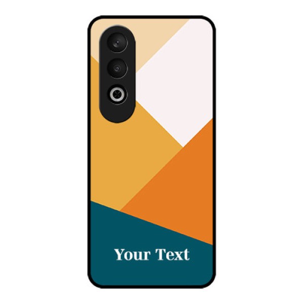 OnePlus Nord CE 4 Custom Glass Phone CaseStacked Multi - Colour Design OnePlus Nord CE 4 Custom Glass Phone CaseStacked Multi - Colour Design