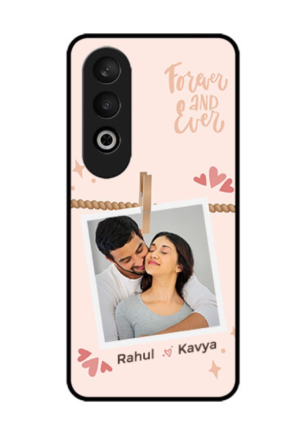 OnePlus Nord CE 4 Custom Glass Phone CaseForever And Ever Love Design
