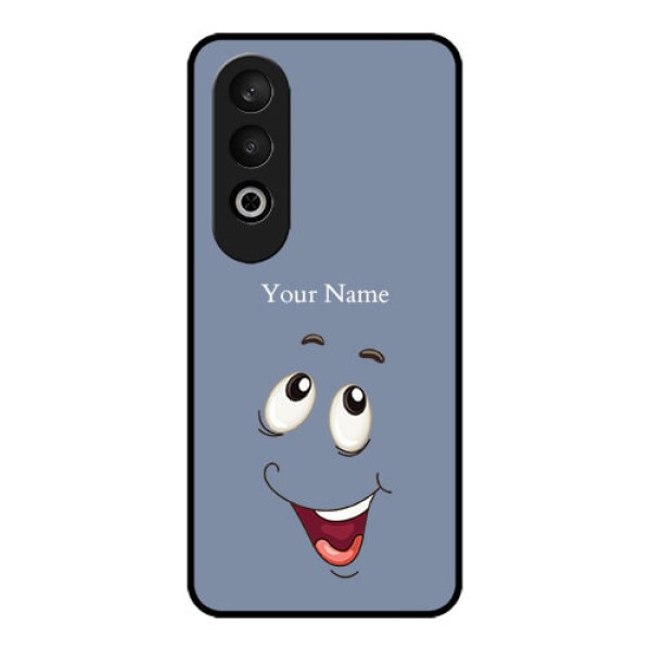 OnePlus Nord CE 4 Custom Glass Phone CaseLaughing Cartoon Face Design OnePlus Nord CE 4 Custom Glass Phone CaseLaughing Cartoon Face Design