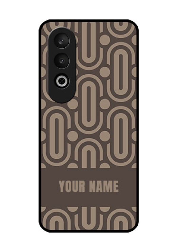 OnePlus Nord CE 4 Custom Glass Phone CaseCaptivating Zero Pattern Design