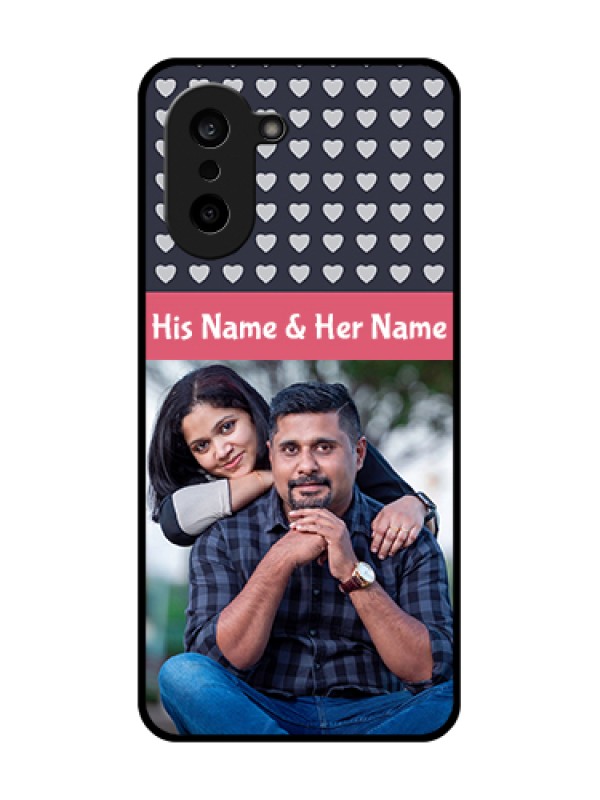 Custom OnePlus Nord CE 5 5G Custom Glass Phone Case - Love Symbols Design