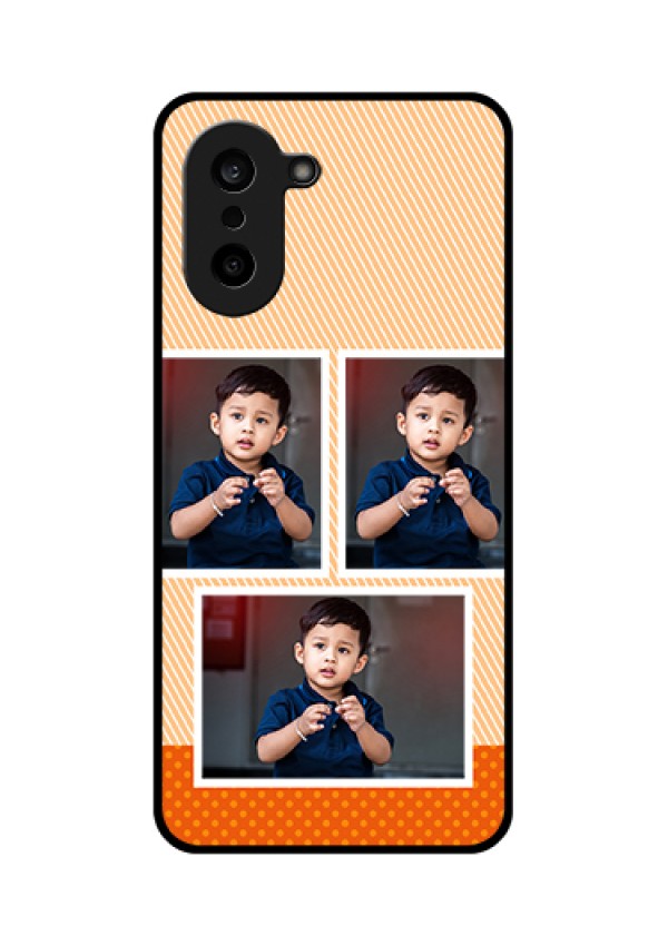 OnePlus Nord CE 5 5G Custom Glass Phone Case - Bulk Photos Upload Design