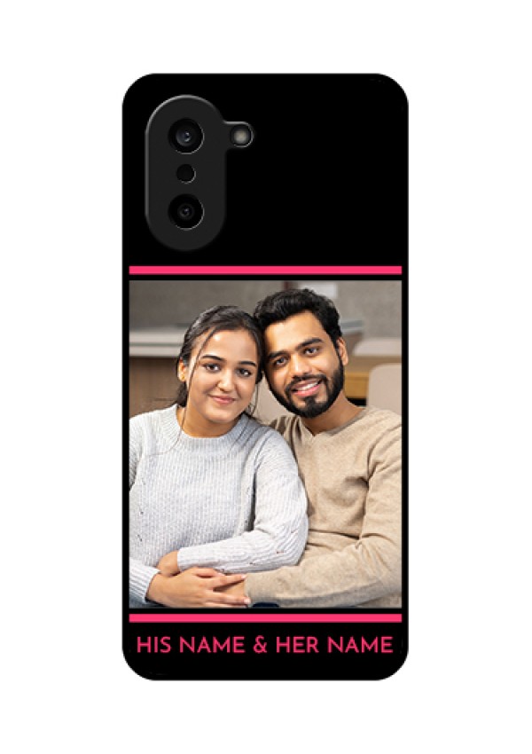 OnePlus Nord CE 5 5G Custom Glass Phone Case - With Add Text Design