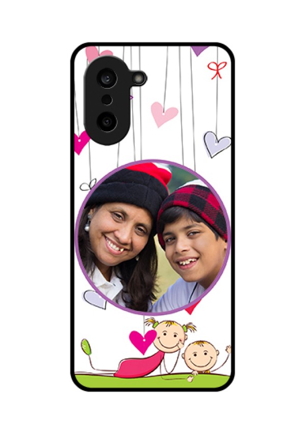 OnePlus Nord CE 5 5G Custom Glass Phone Case - Cute Kids Phone Case Design