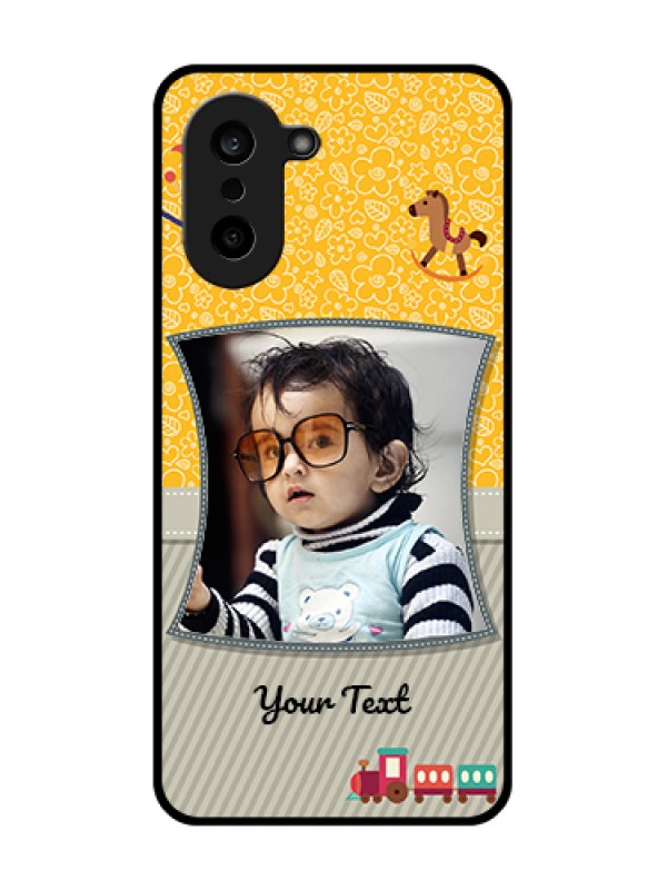 Custom OnePlus Nord CE 5 5G Custom Glass Phone Case - Baby Picture Upload Design