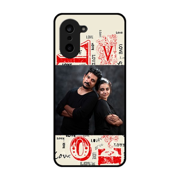 OnePlus Nord CE 5 5G Custom Glass Phone Case - Trendy Love Design Case OnePlus Nord CE 5 5G Custom Glass Phone Case - Trendy Love Design Case