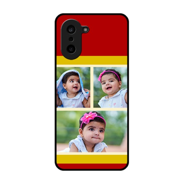 OnePlus Nord CE 5 5G Custom Glass Phone Case - Multiple Pic Upload Design