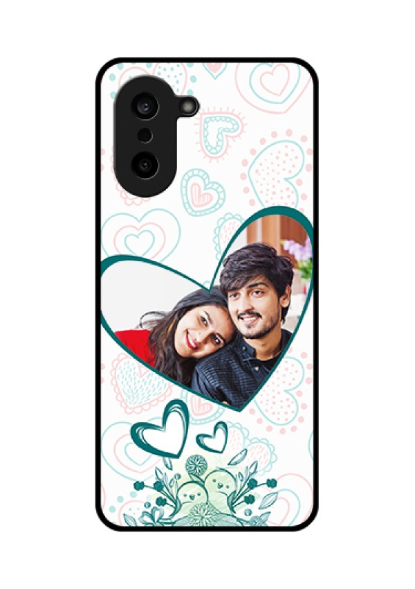 OnePlus Nord CE 5 5G Custom Glass Phone Case - Premium Couple Design