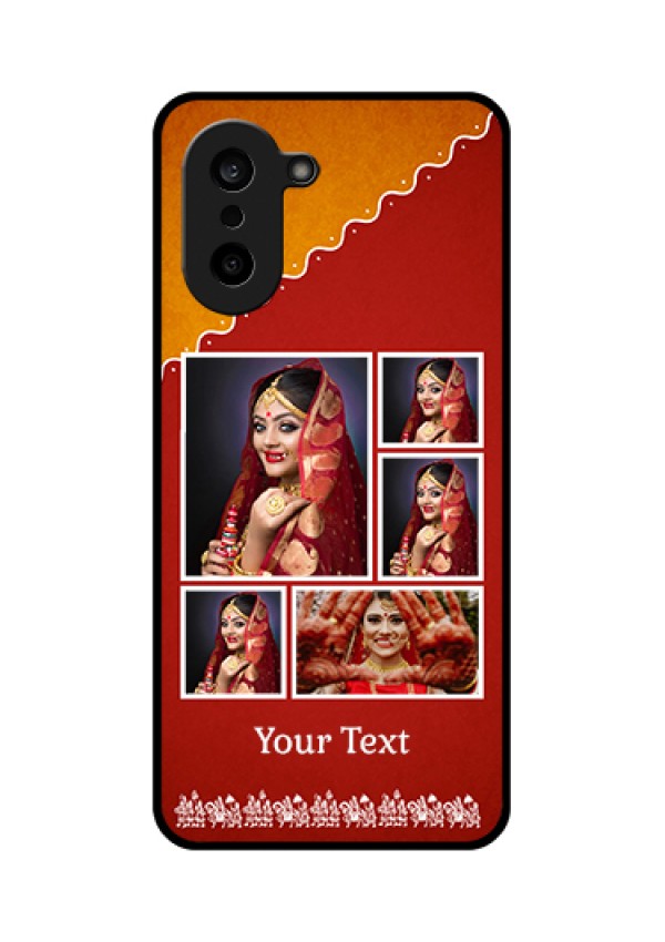 OnePlus Nord CE 5 5G Custom Glass Phone Case - Wedding Pic Upload Design