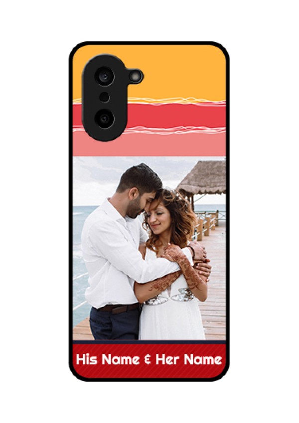 OnePlus Nord CE 5 5G Custom Glass Phone Case - Colorful Case Design