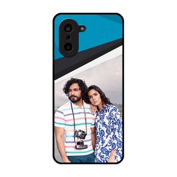 OnePlus Nord CE 5 5G Custom Glass Phone Case - Simple Pattern Photo Upload Design