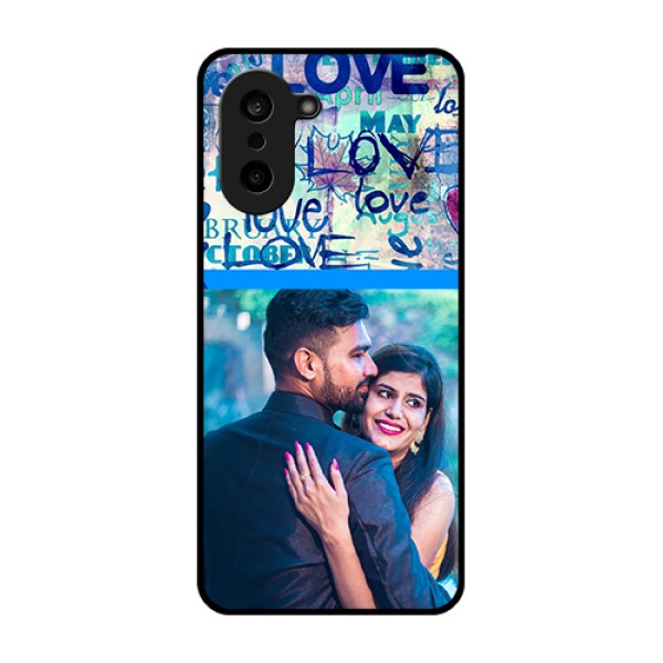 OnePlus Nord CE 5 5G Custom Glass Phone Case - Colorful Love Design