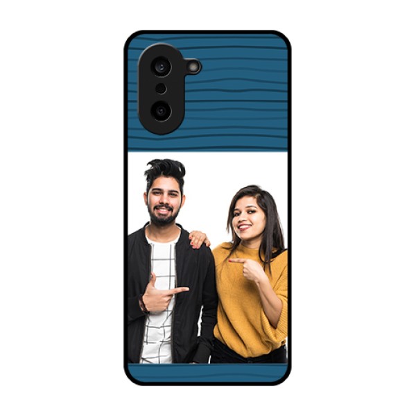 OnePlus Nord CE 5 5G Custom Glass Phone Case - Blue Pattern Cover Design OnePlus Nord CE 5 5G Custom Glass Phone Case - Blue Pattern Cover Design
