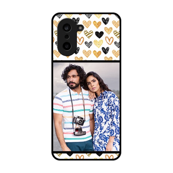 OnePlus Nord CE 5 5G Custom Glass Phone Case - Love Symbol Design