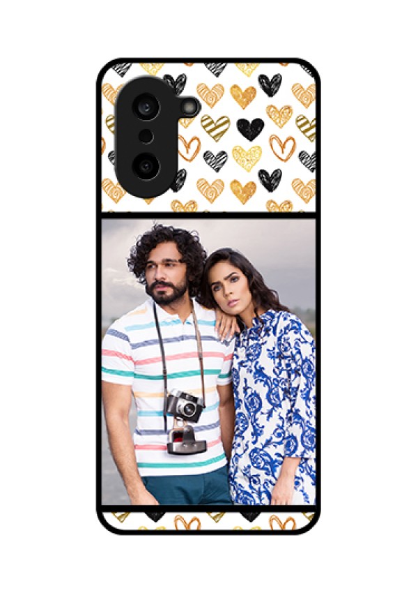 OnePlus Nord CE 5 5G Custom Glass Phone Case - Love Symbol Design