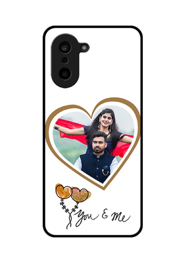 OnePlus Nord CE 5 5G Custom Glass Phone Case - You & Me Design