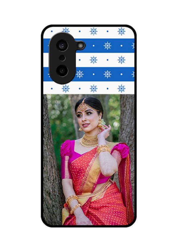OnePlus Nord CE 5 5G Custom Glass Phone Case - Snow Pattern Design