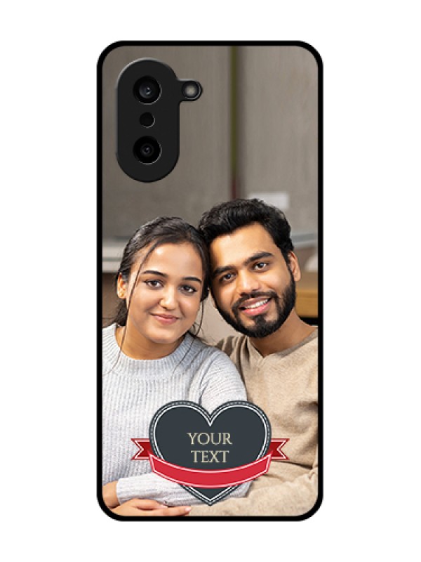 Custom OnePlus Nord CE 5 5G Custom Glass Phone Case - Just Married Couple Design