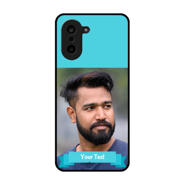OnePlus Nord CE 5 5G Custom Glass Phone Case - Blue Color Design OnePlus Nord CE 5 5G Custom Glass Phone Case - Blue Color Design