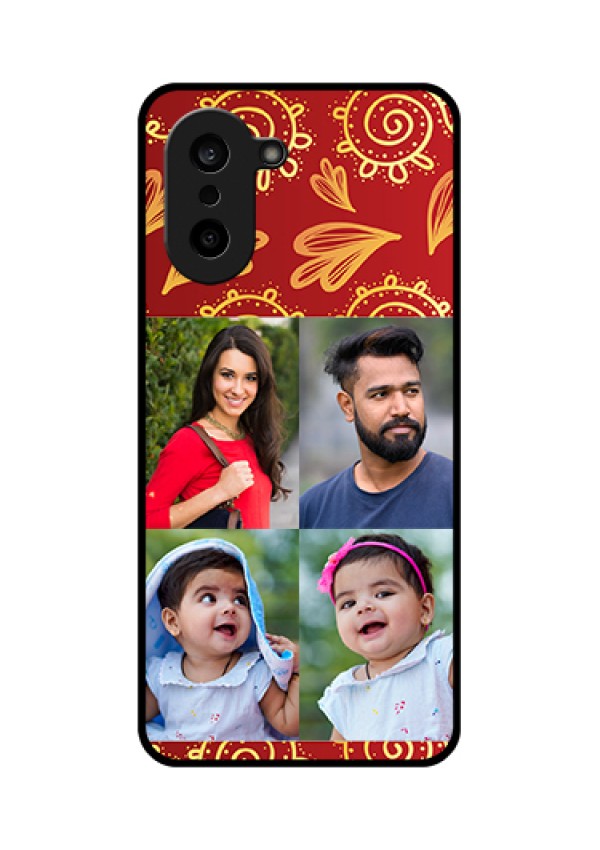 OnePlus Nord CE 5 5G Custom Glass Phone Case - 4 Image Traditional Design