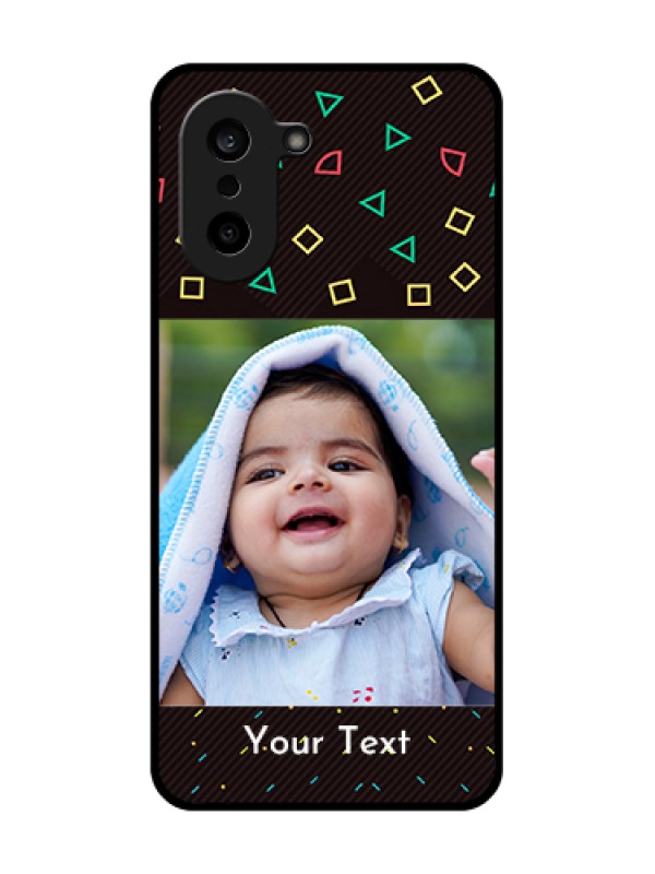 Custom OnePlus Nord CE 5 5G Custom Glass Phone Case - With Confetti Birthday Design