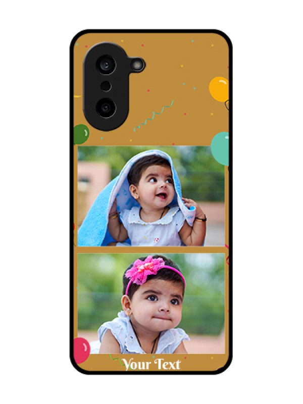 Custom OnePlus Nord CE 5 5G Custom Glass Phone Case - Image Holder With Birthday Celebrations Design