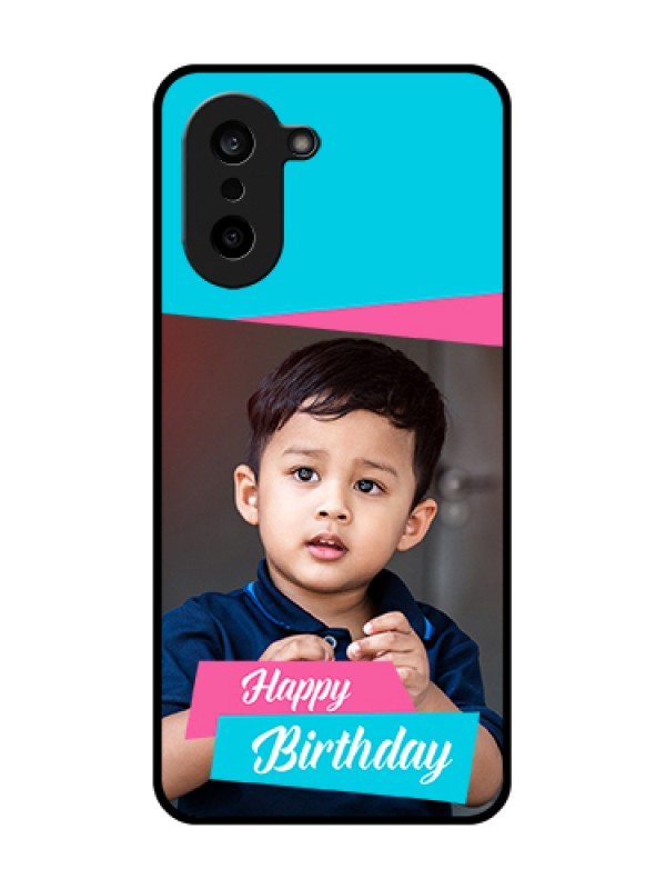 Custom OnePlus Nord CE 5 5G Custom Glass Phone Case - Image Holder With 2 Color Design