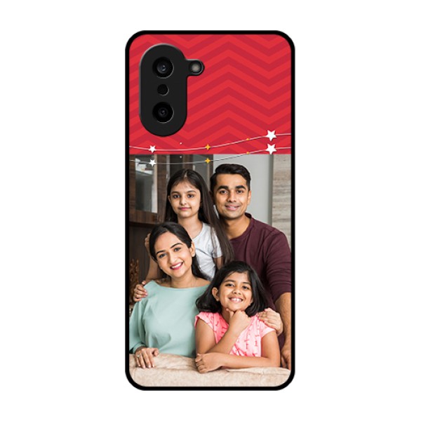 OnePlus Nord CE 5 5G Custom Glass Phone Case - Happy Family Design