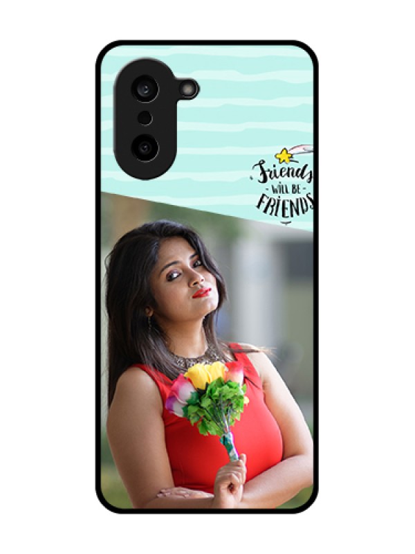 Custom OnePlus Nord CE 5 5G Custom Glass Phone Case - Friends Picture Icon Design