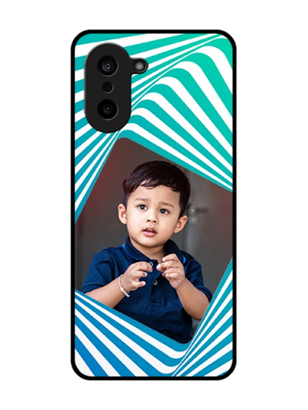 Custom OnePlus Nord CE 5 5G Custom Glass Phone Case - Abstract Spiral Design