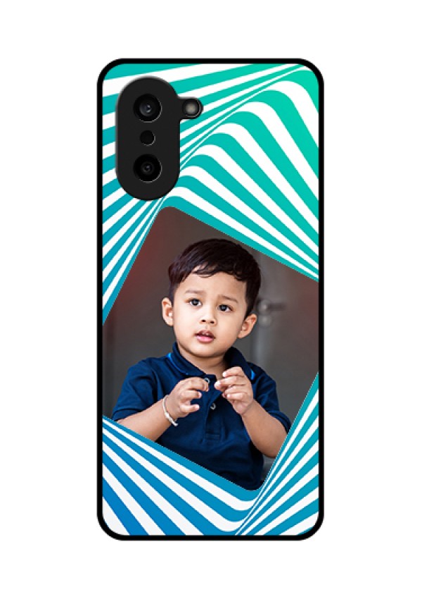 OnePlus Nord CE 5 5G Custom Glass Phone Case - Abstract Spiral Design
