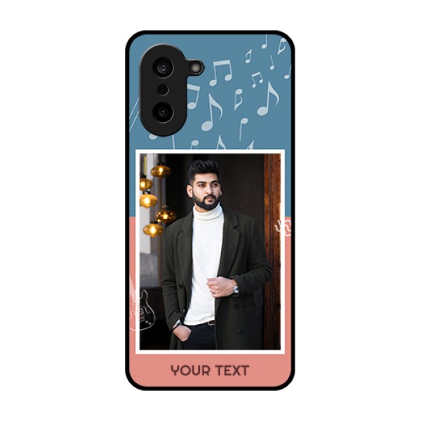 OnePlus Nord CE 5 5G Custom Glass Phone Case - With Color Musical Note Design