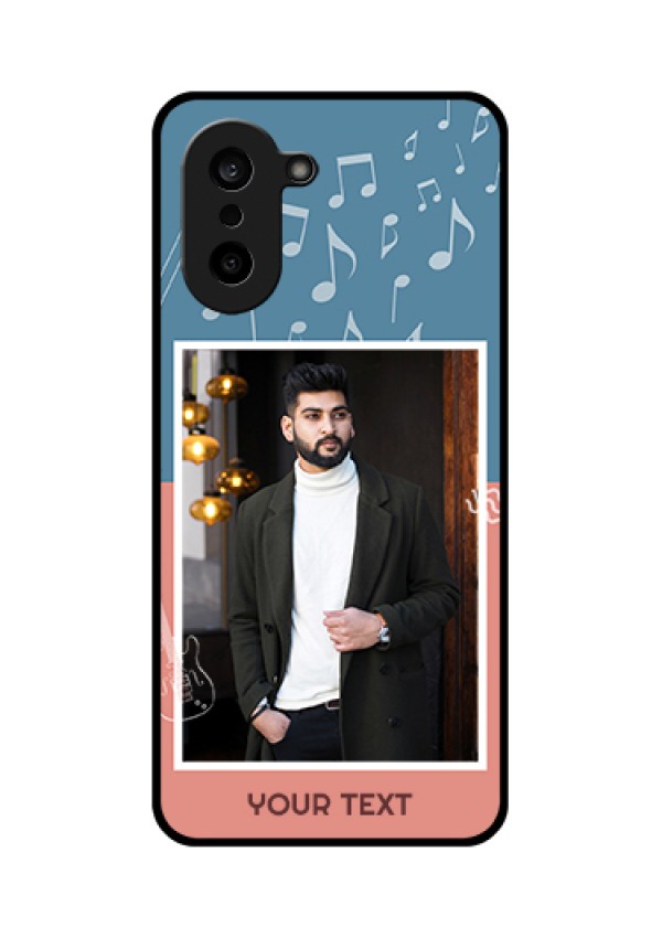 OnePlus Nord CE 5 5G Custom Glass Phone Case - With Color Musical Note Design