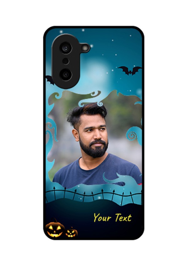 OnePlus Nord CE 5 5G Custom Glass Phone Case - Halloween Frame Design