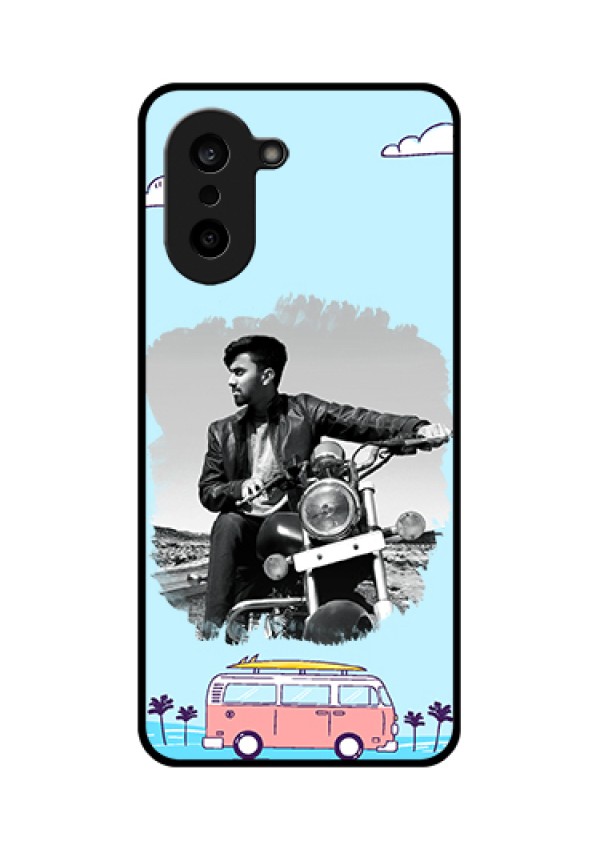 OnePlus Nord CE 5 5G Custom Glass Phone Case - Travel & Adventure Design