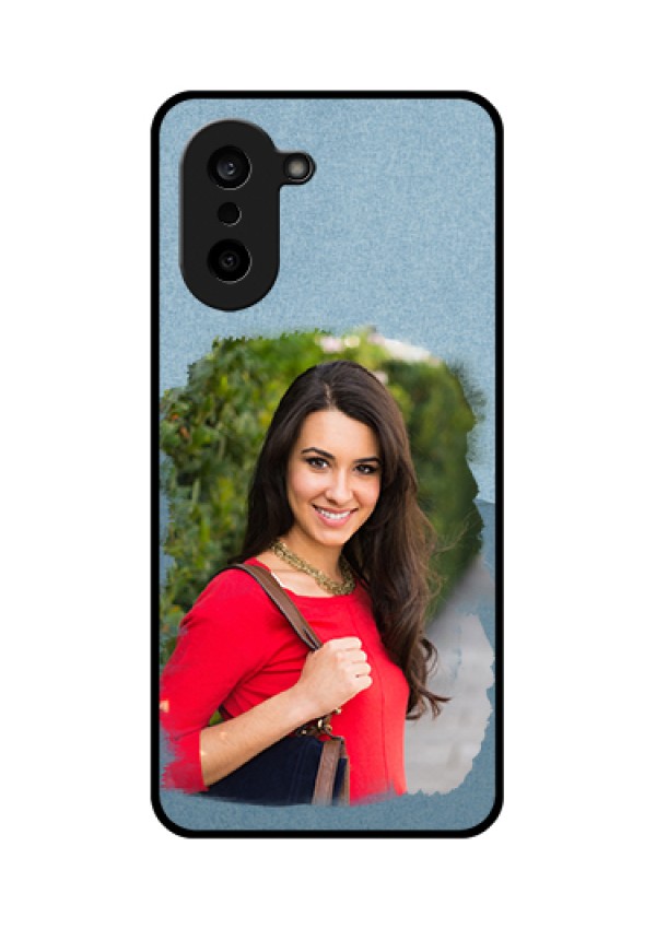 OnePlus Nord CE 5 5G Custom Glass Phone Case - Grunge Line Art Design